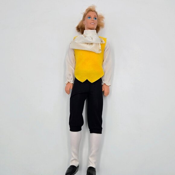 Vintage 1991 Disney Classics Beauty And The Beast Prince Doll 2436 Mattel Read - Picture 13 of 16